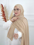 Lycra Coton Maxi - BEIGE CARAMEL